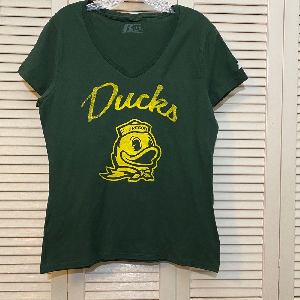 Russell Athletics Oregon Ducks V-Neck Tee